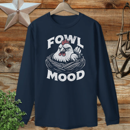 Fowl Mood Long Sleeve Tee