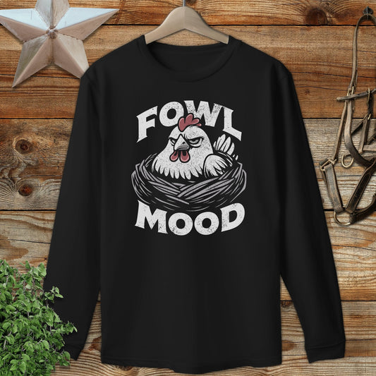 Fowl Mood Long Sleeve Tee