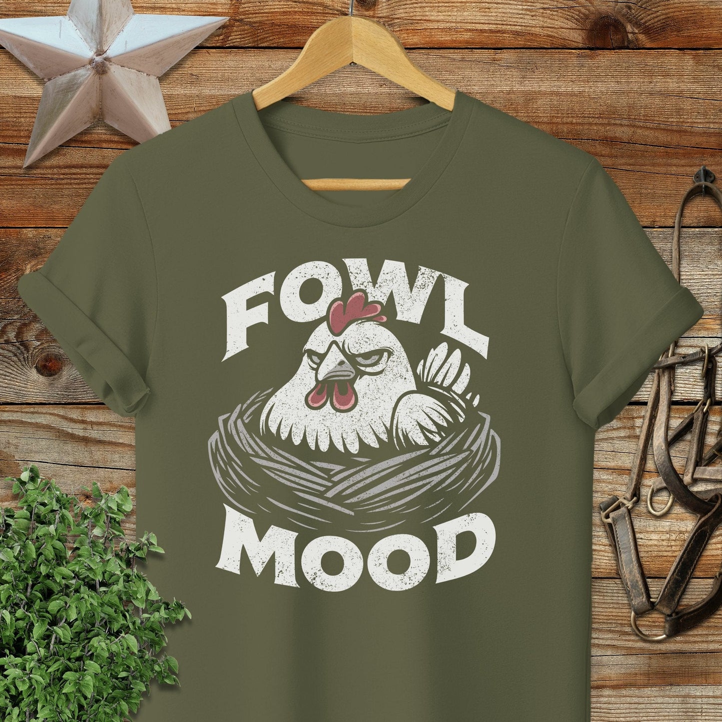 Fowl Mood Softstyle Tee