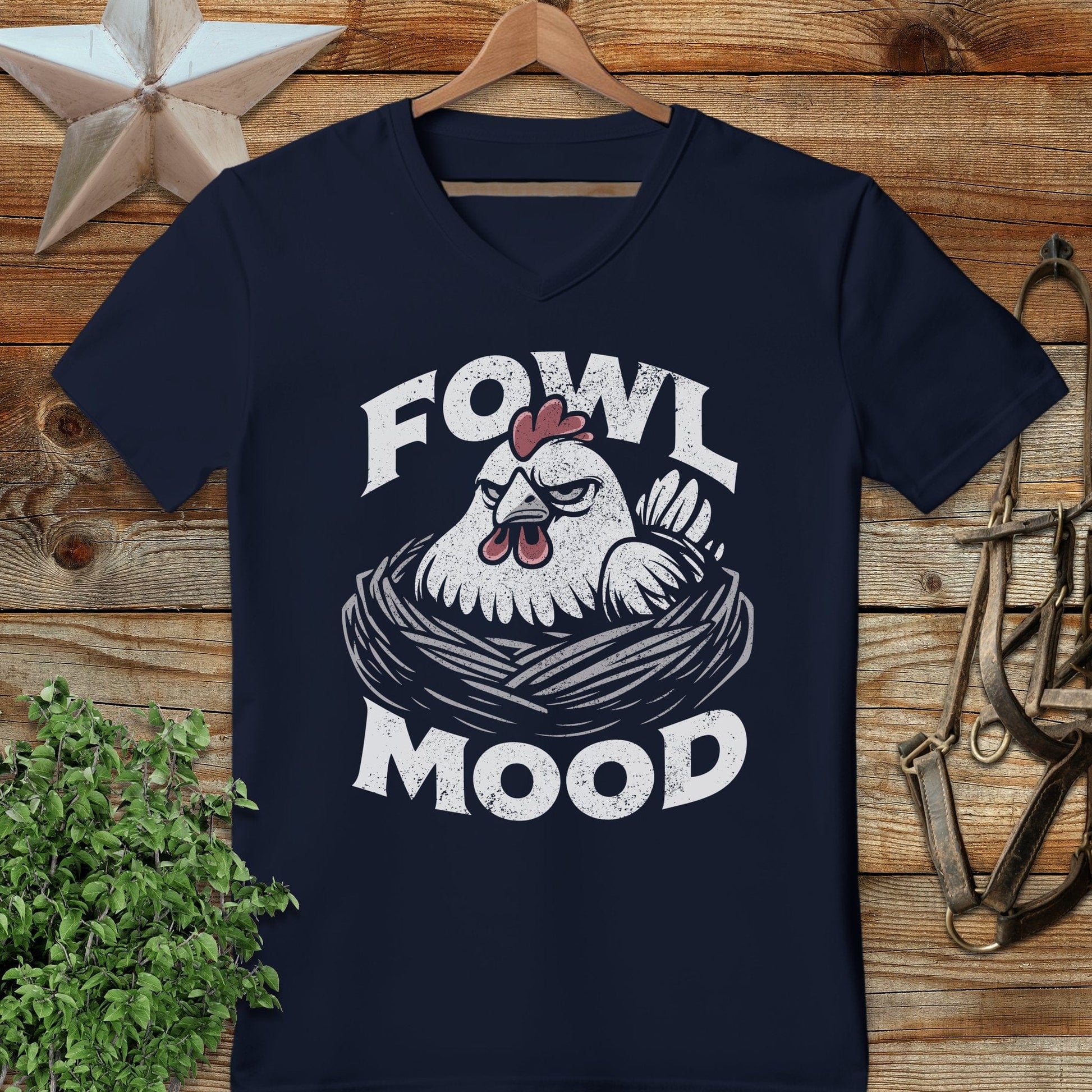 Fowl Mood V-neck