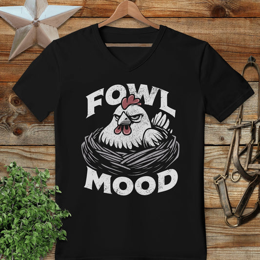 Fowl Mood V-neck