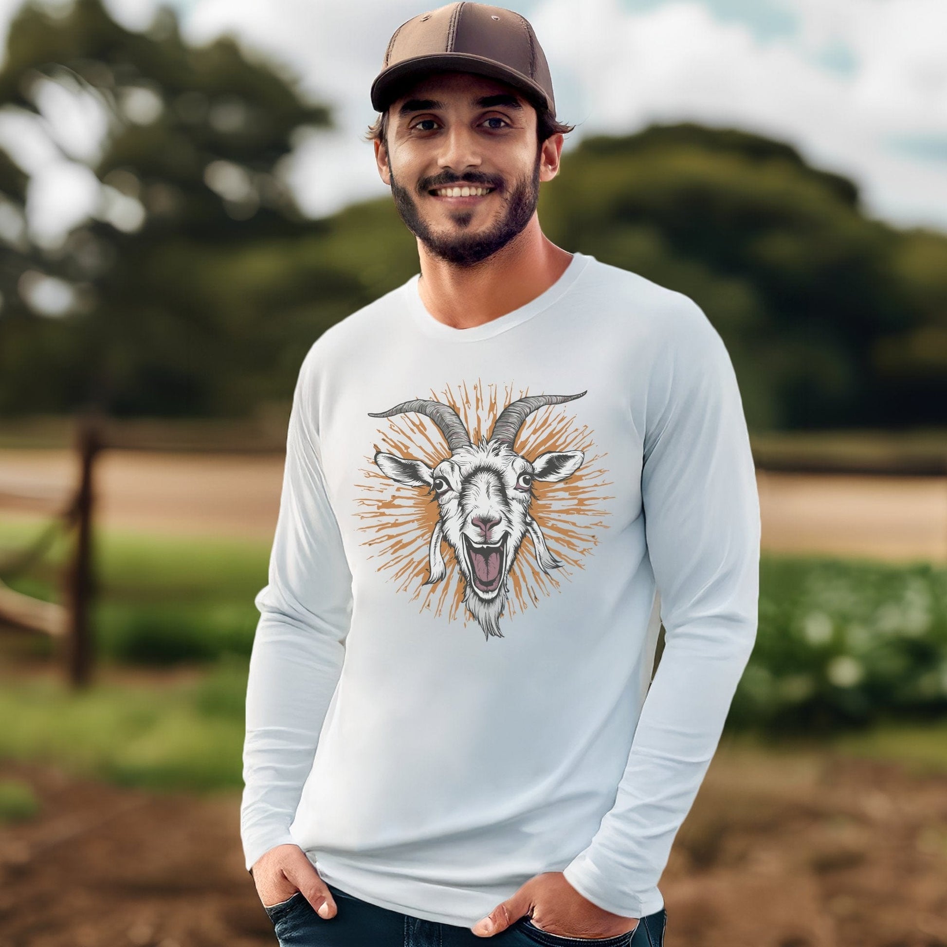 Frantic Goat Long Sleeve Tee