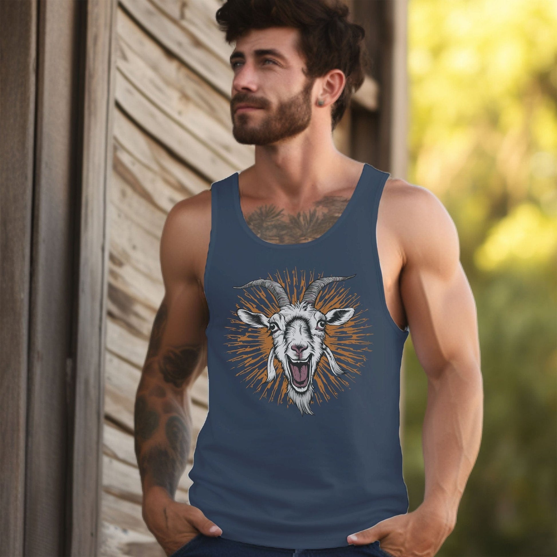 Frantic Goat Tank Top