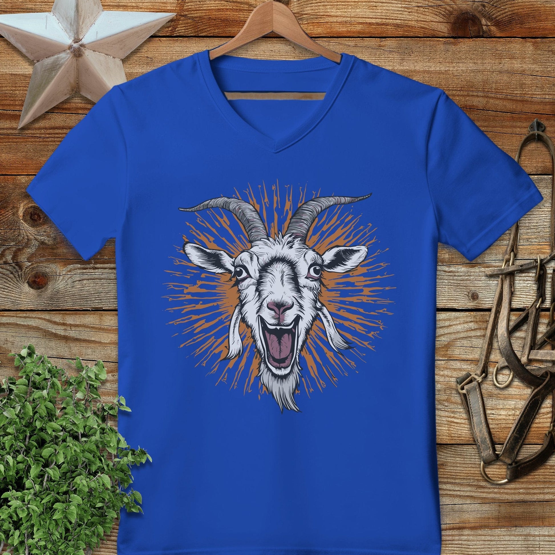 Frantic Goat V-neck