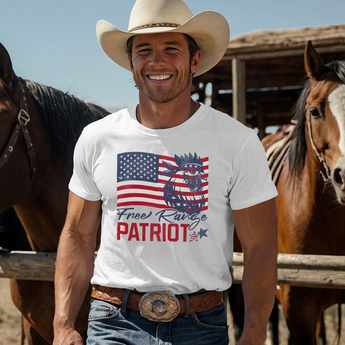 Free Range Patriot T-shirt