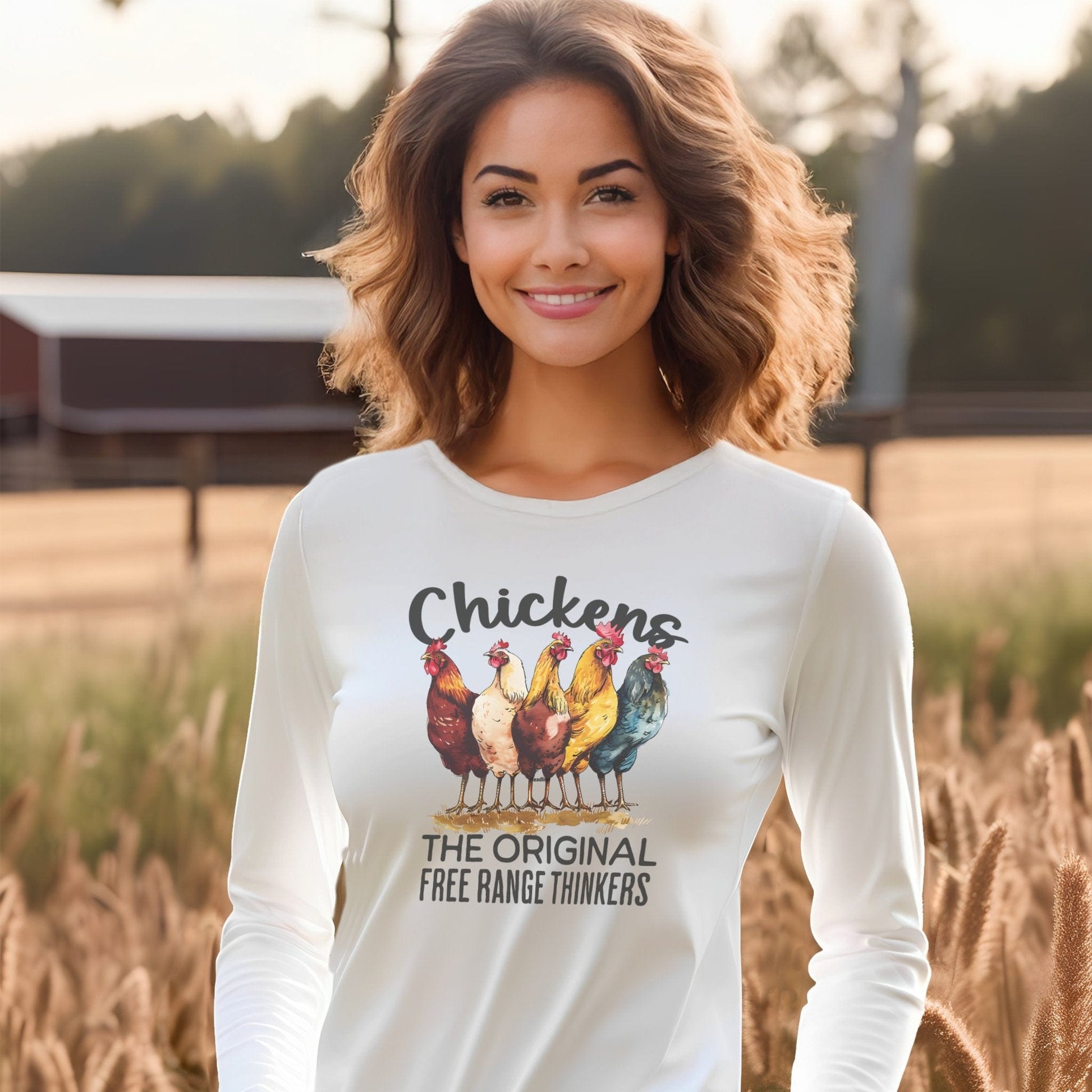 Free-Range Thinkers Long Sleeve Tee