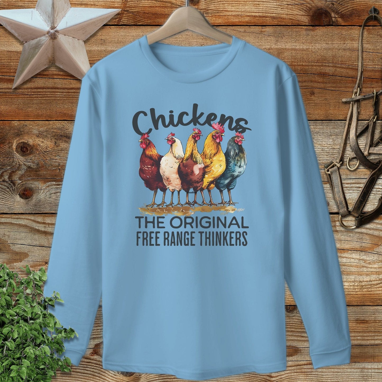 Free-Range Thinkers Long Sleeve Tee