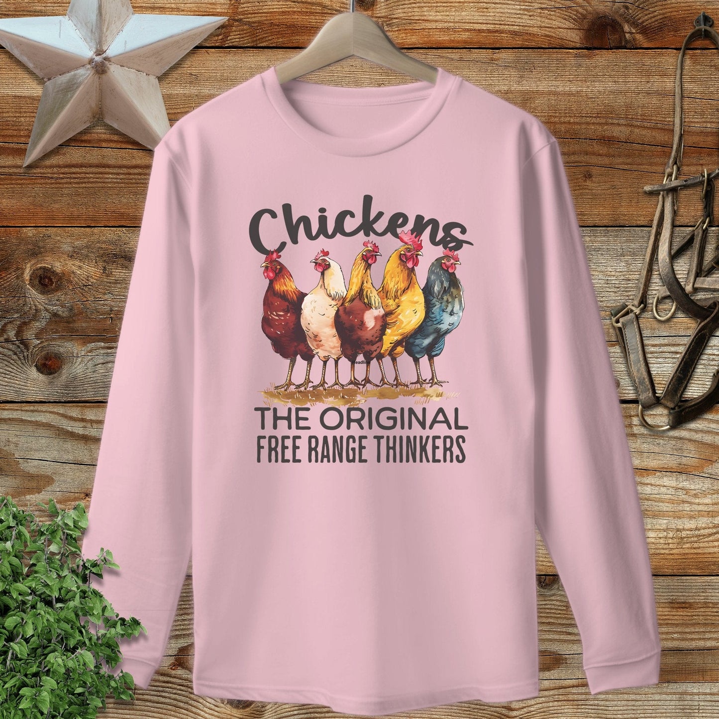 Free-Range Thinkers Long Sleeve Tee