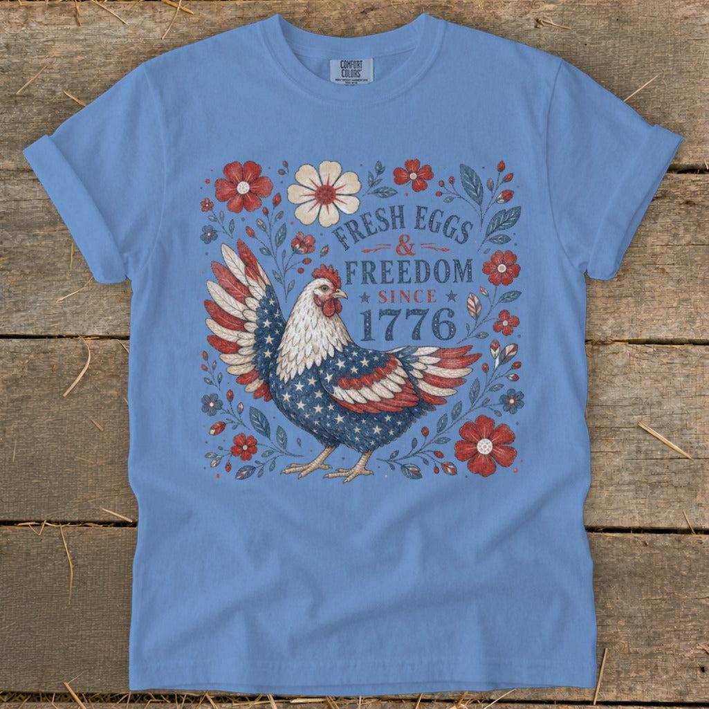 Fresh Eggs & Freedom Signature Tee