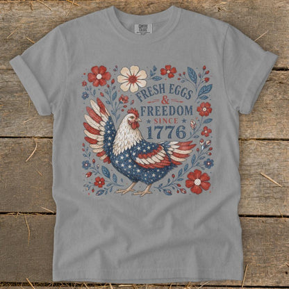 Fresh Eggs & Freedom Signature Tee