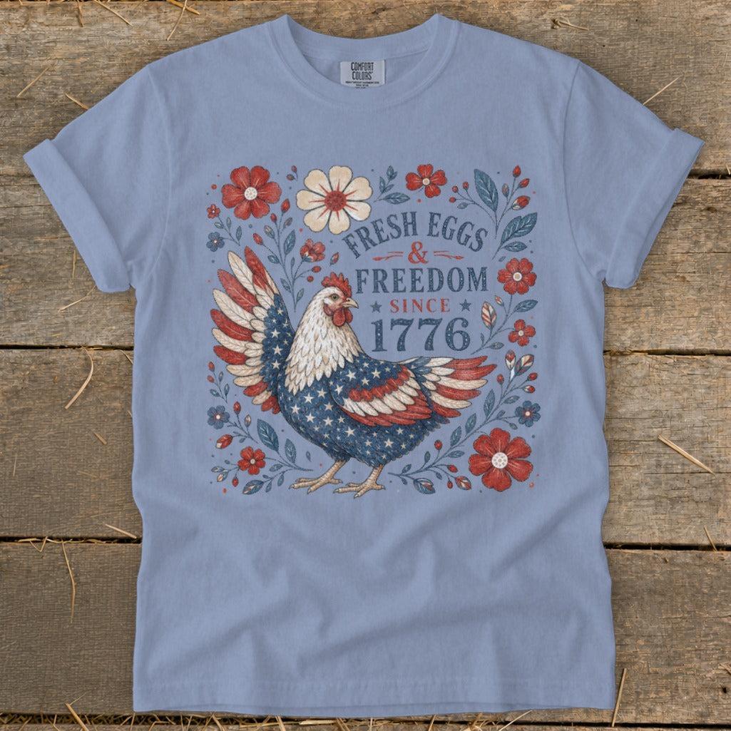 Fresh Eggs & Freedom Signature Tee