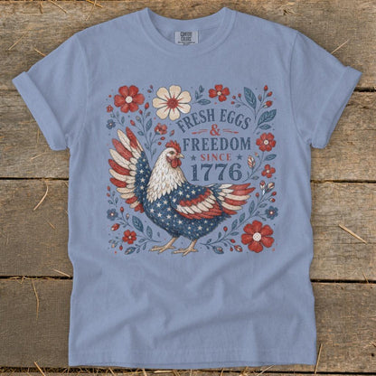 Fresh Eggs & Freedom Signature Tee