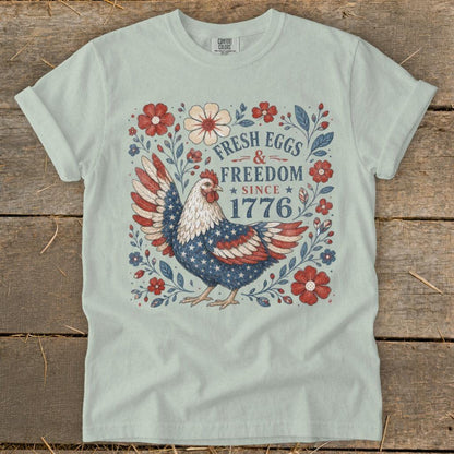 Fresh Eggs & Freedom Signature Tee