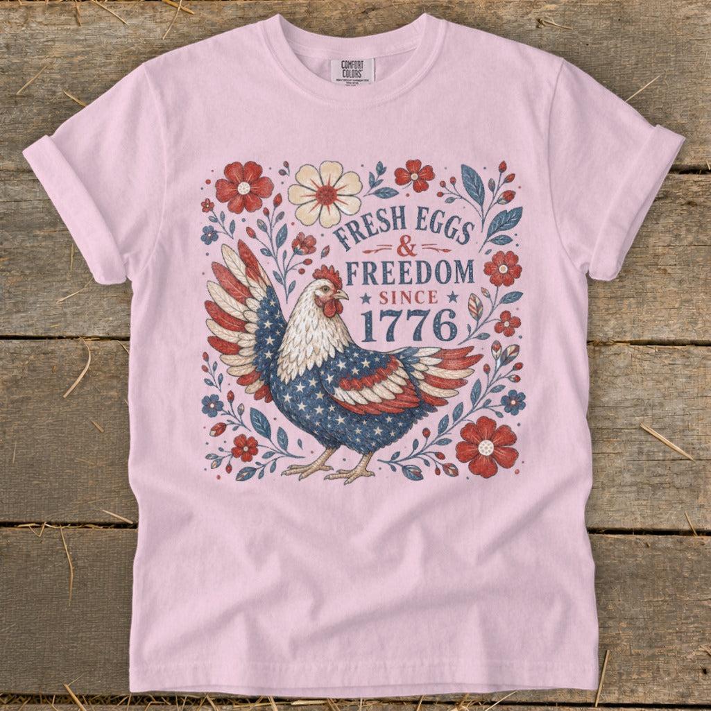 Fresh Eggs & Freedom Signature Tee