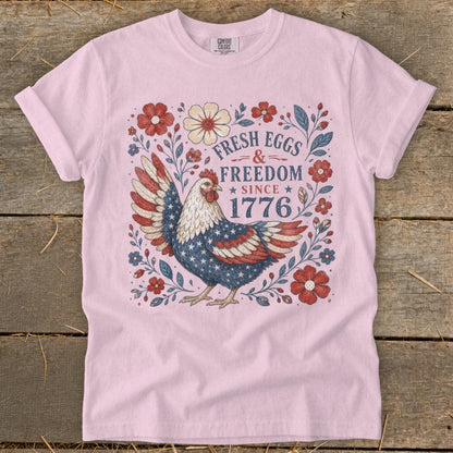 Fresh Eggs & Freedom Signature Tee