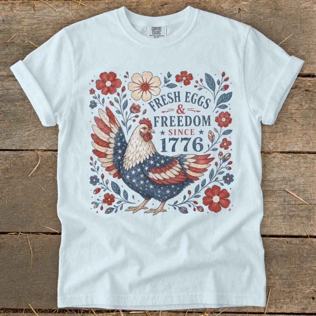 Fresh Eggs & Freedom Signature Tee