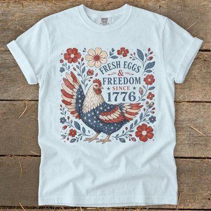 Fresh Eggs & Freedom Signature Tee