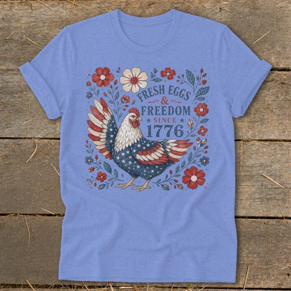 Fresh Eggs & Freedom Softstyle Tee