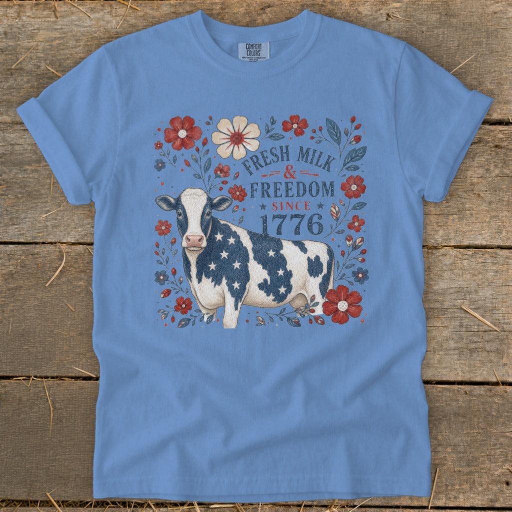 Fresh Milk & Freedom Signature Tee