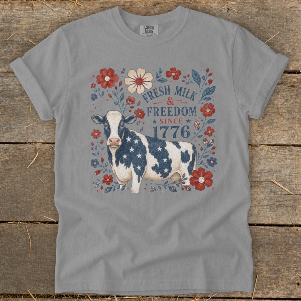 Fresh Milk & Freedom Signature Tee