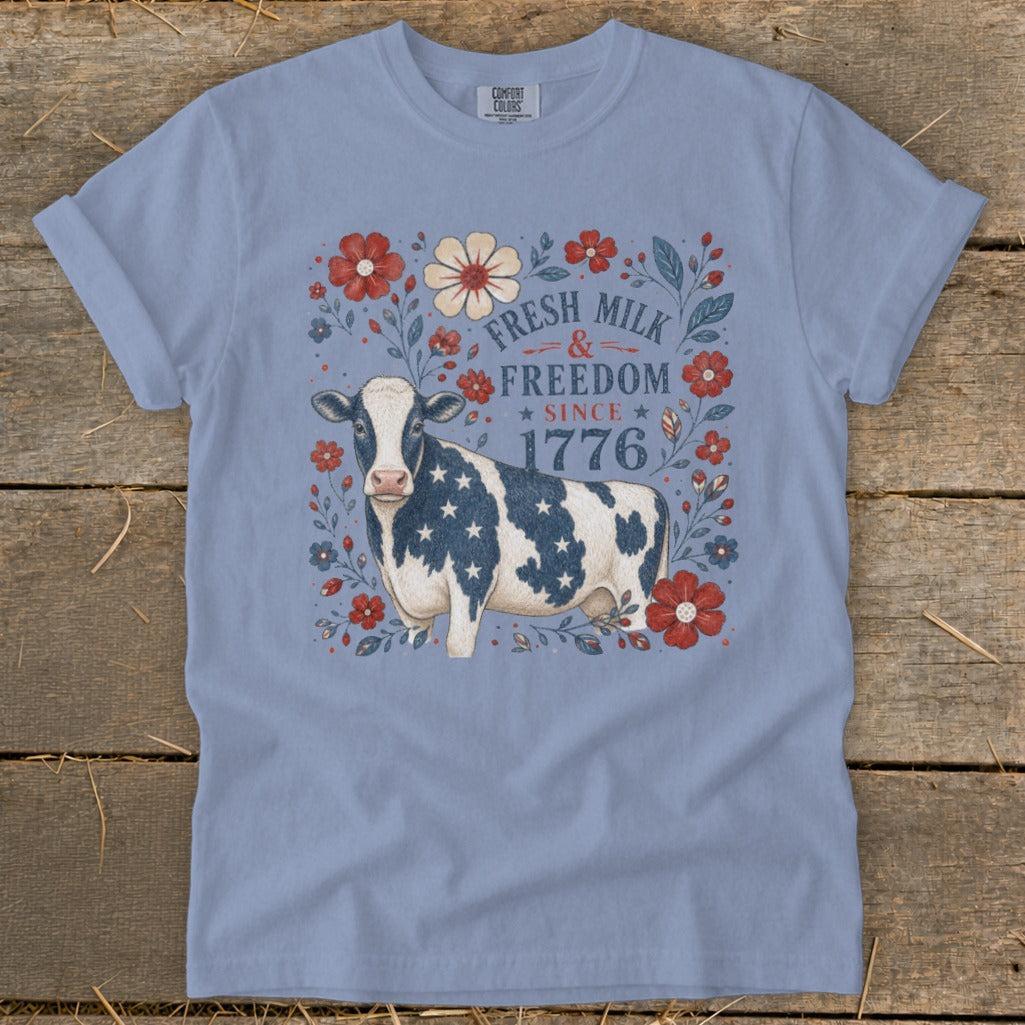 Fresh Milk & Freedom Signature Tee