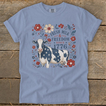 Fresh Milk & Freedom Signature Tee