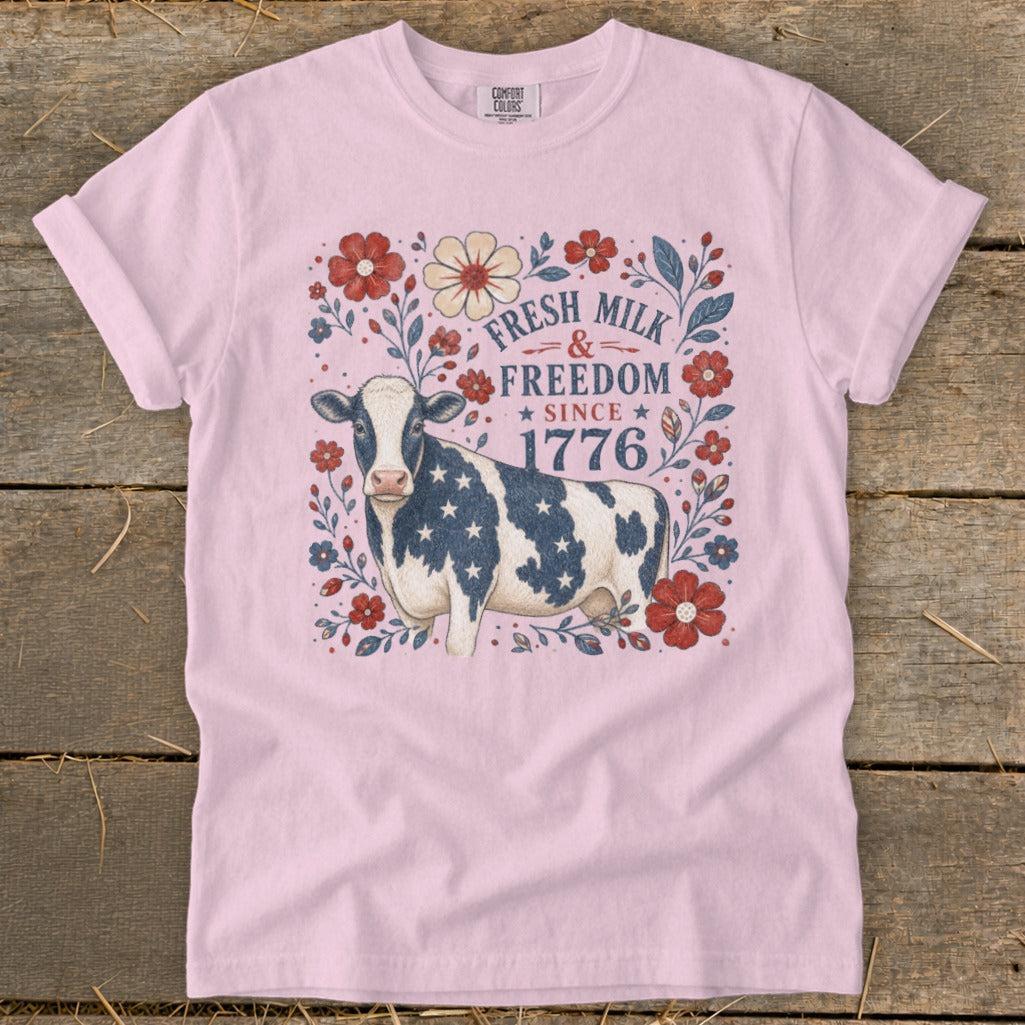 Fresh Milk & Freedom Signature Tee