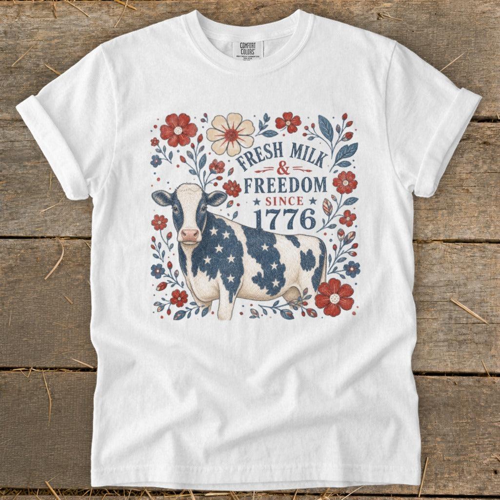 Fresh Milk & Freedom Signature Tee