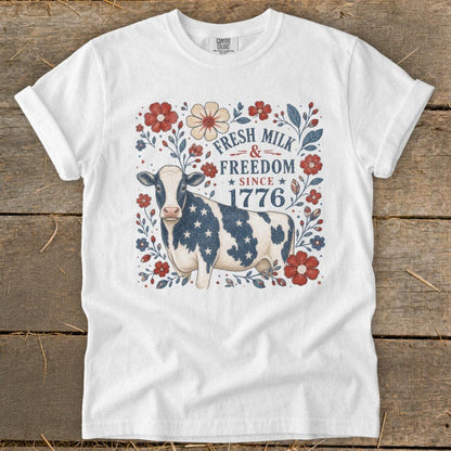 Fresh Milk & Freedom Signature Tee