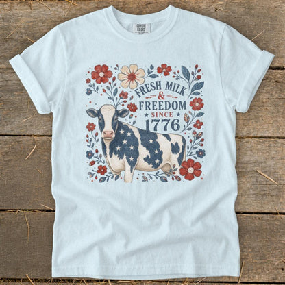 Fresh Milk & Freedom Signature Tee
