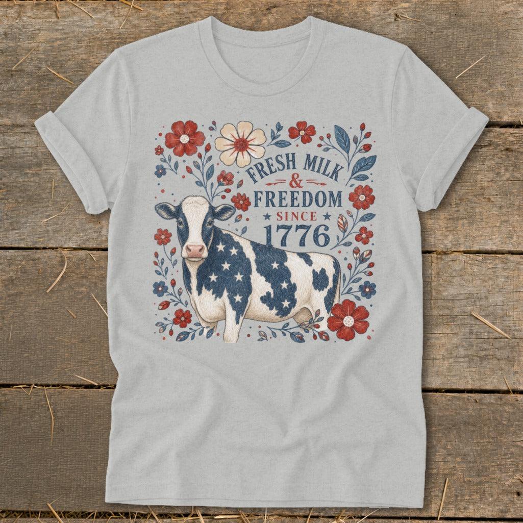 Fresh Milk & Freedom Softstyle Tee