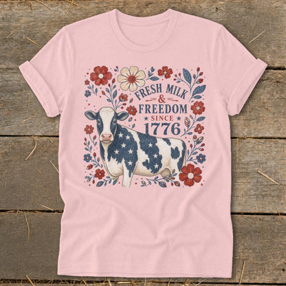 Fresh Milk & Freedom Softstyle Tee