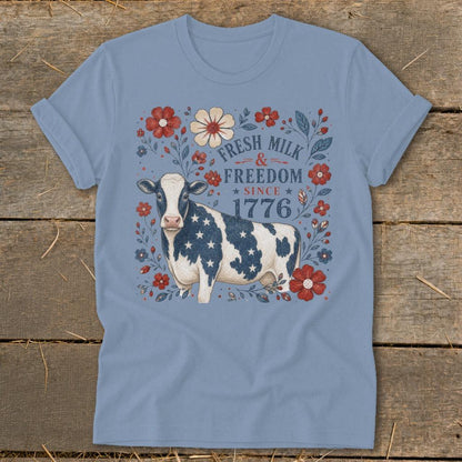 Fresh Milk & Freedom Softstyle Tee