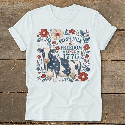 Fresh Milk & Freedom Softstyle Tee