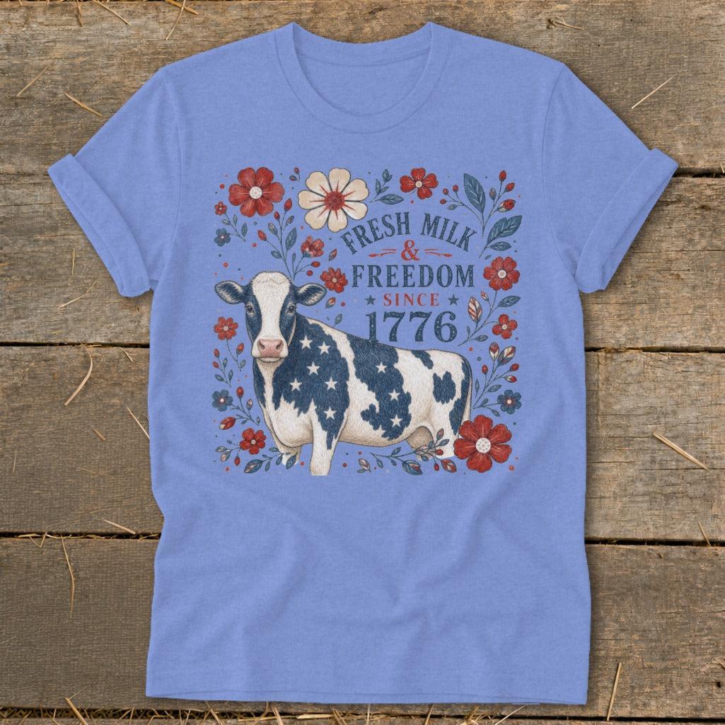 Fresh Milk & Freedom Softstyle Tee