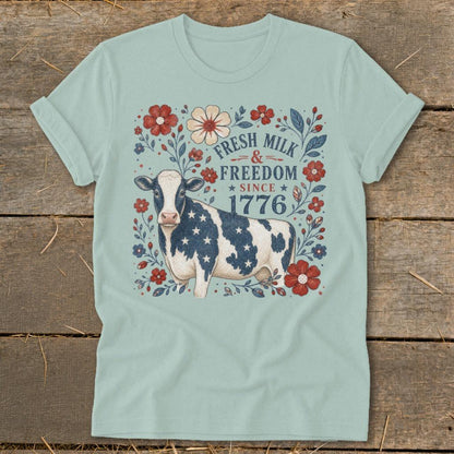 Fresh Milk & Freedom Softstyle Tee