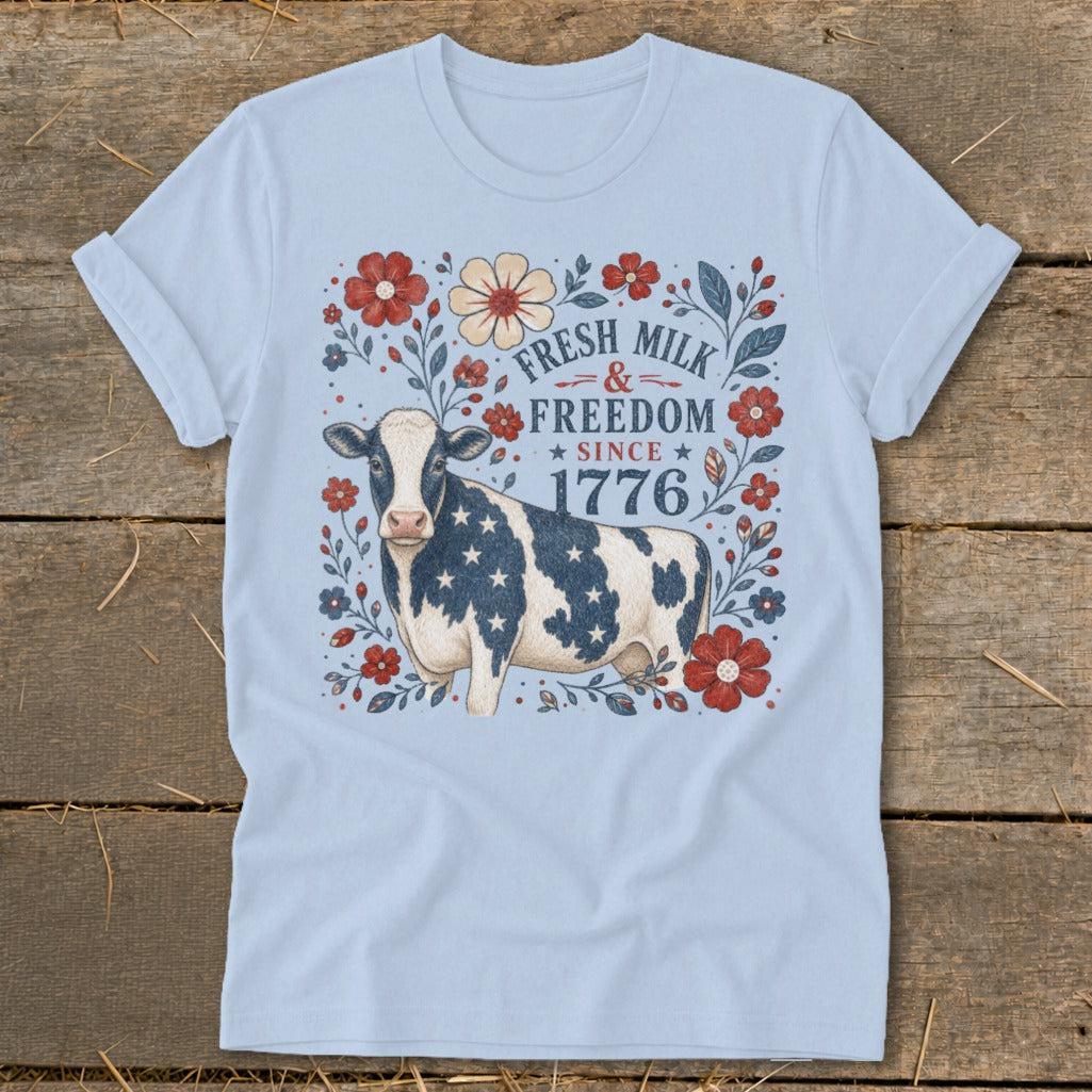Fresh Milk & Freedom Softstyle Tee