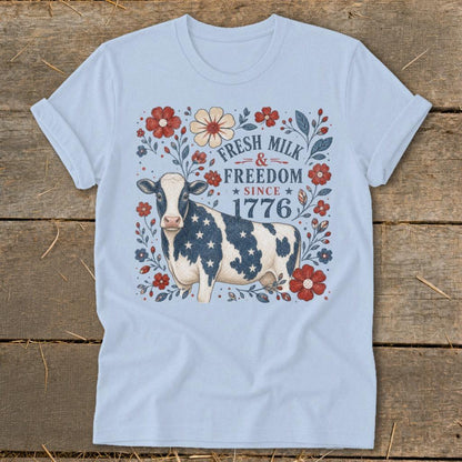 Fresh Milk & Freedom Softstyle Tee