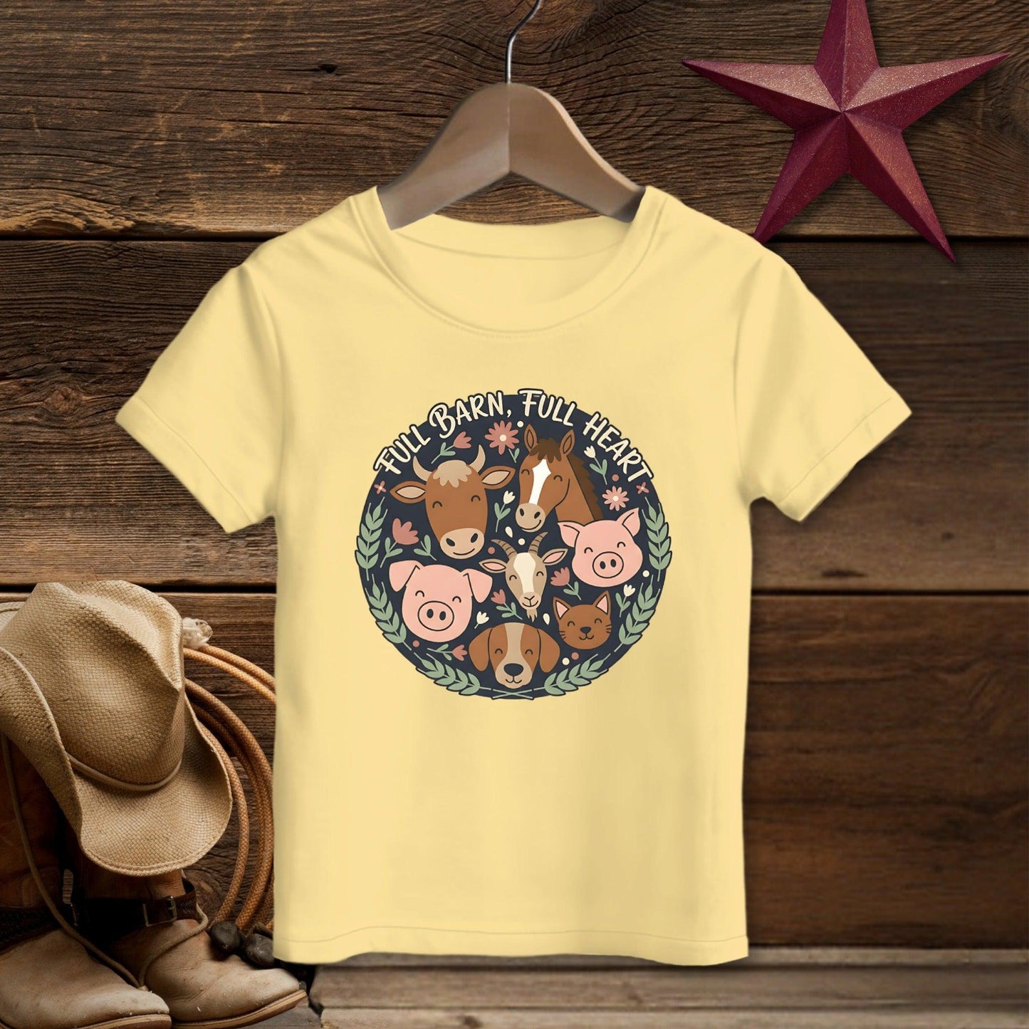 Full Barn Full Heart T-shirt (Toddler)