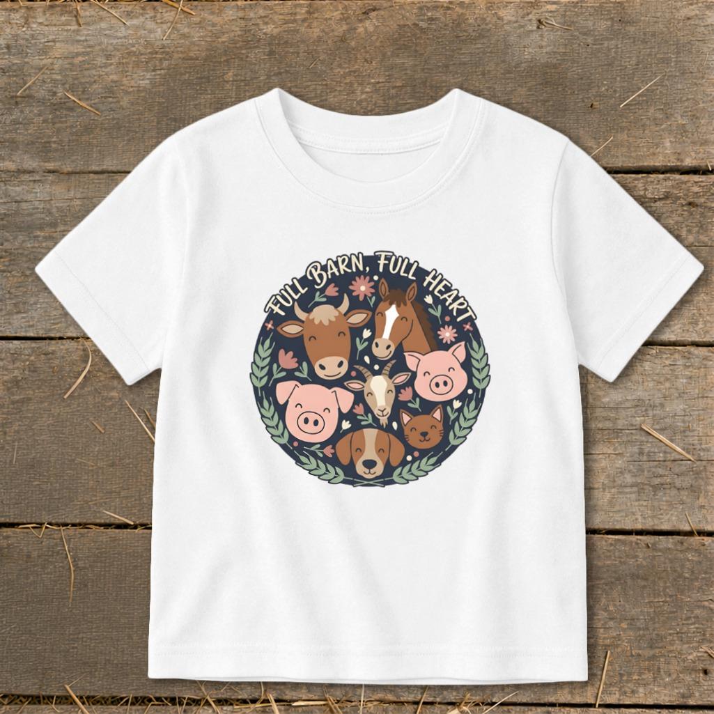 Full Barn Full Heart Toddler Tee