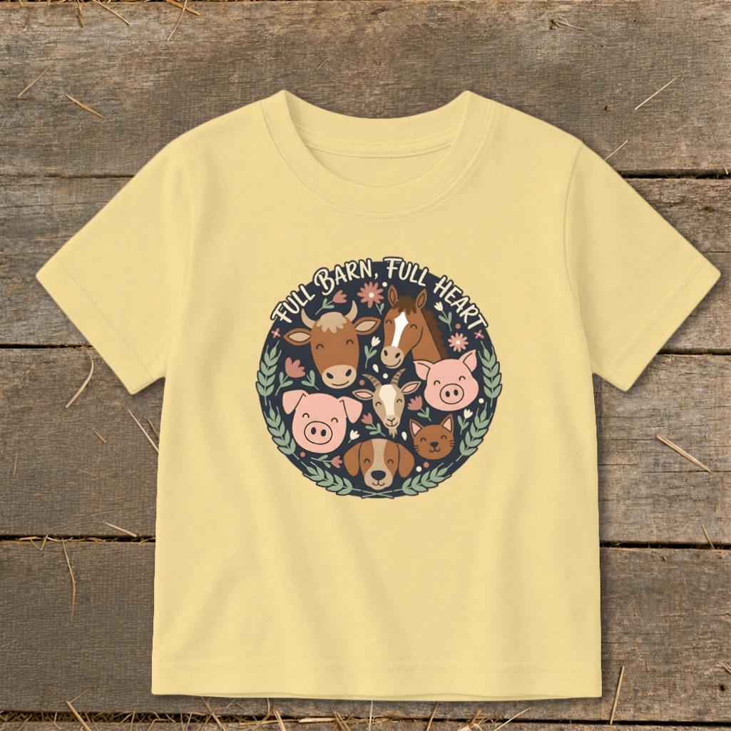 Full Barn Full Heart Toddler Tee