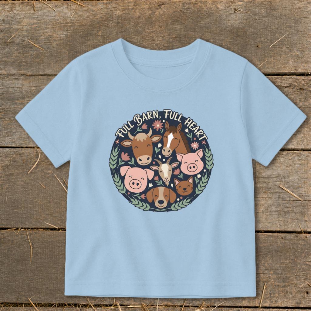 Full Barn Full Heart Toddler Tee