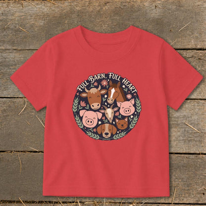 Full Barn Full Heart Toddler Tee