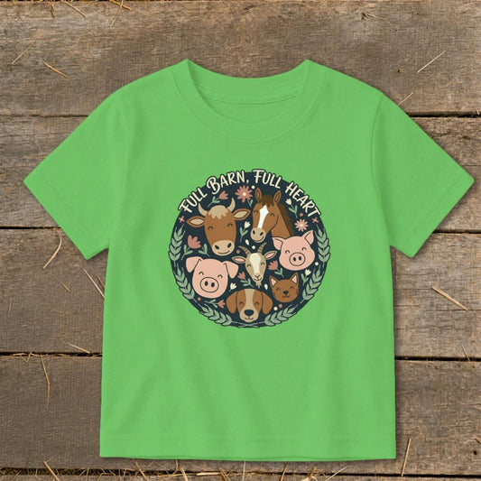 Full Barn Full Heart Toddler Tee