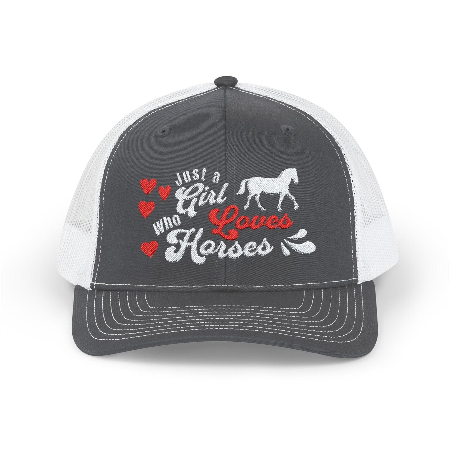 GIrl Who Loves Horses - Trucker Cap