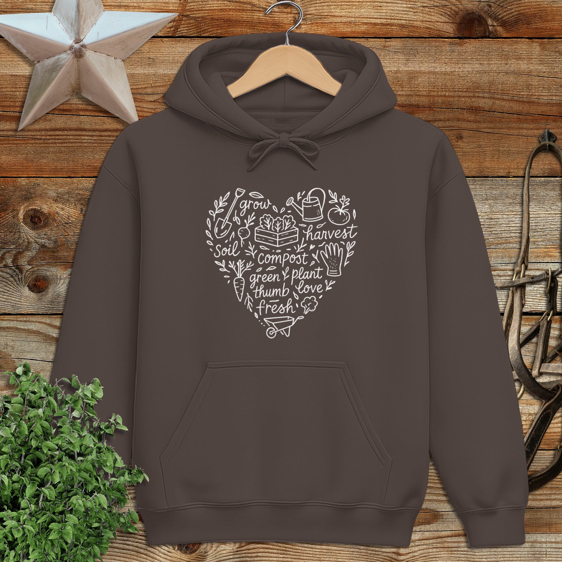 Gardening Heart Hoodie