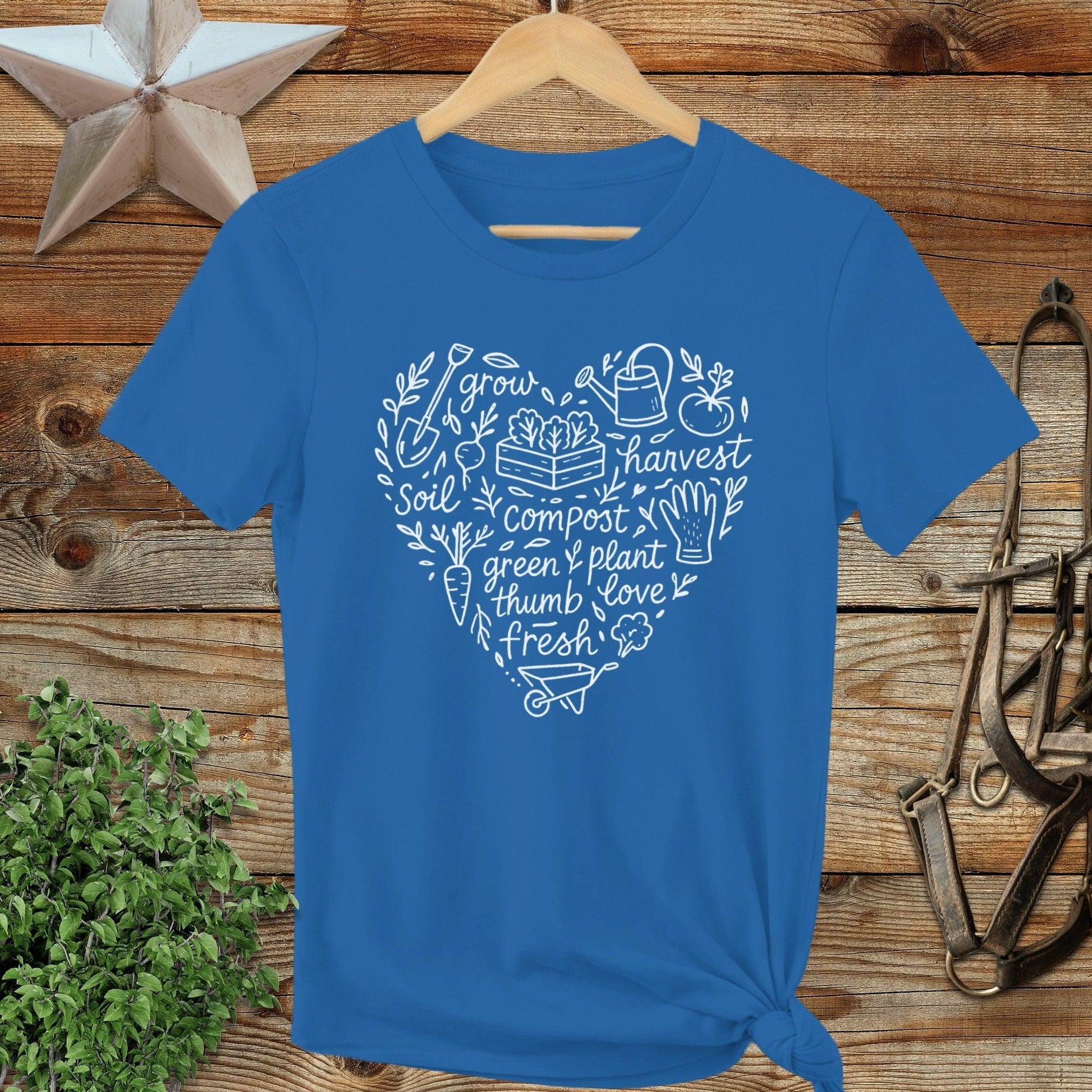 Gardening Heart Ladies Tee