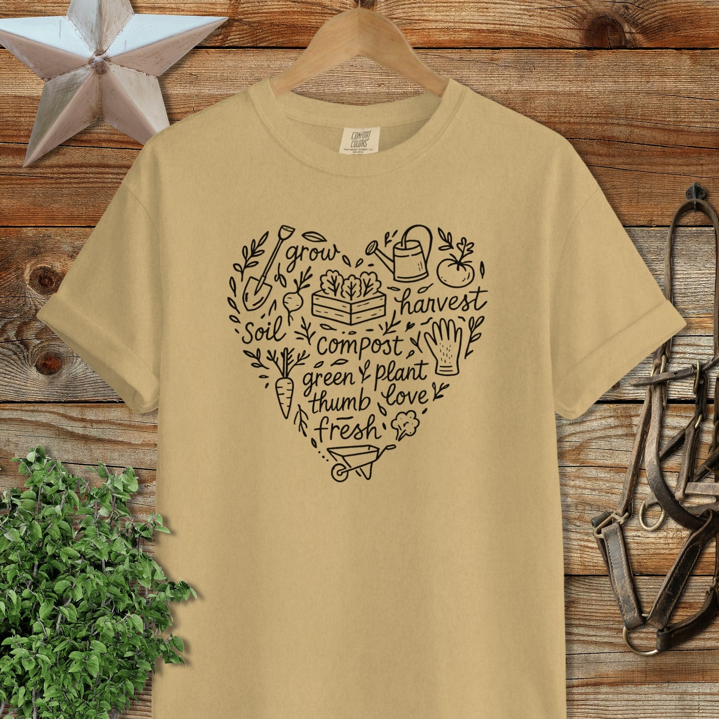 Gardening Heart Signature Tee