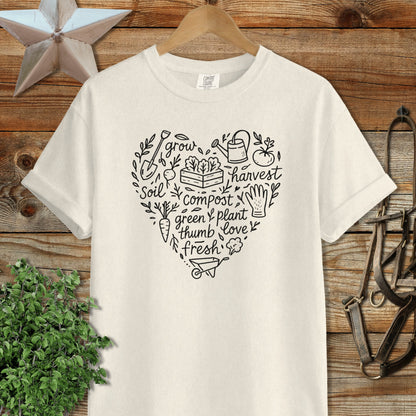 Gardening Heart Signature Tee