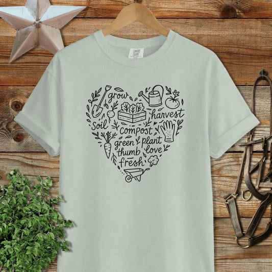 Gardening Heart Signature Tee